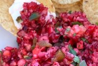 Zesty Cranberry Jalapeño Salsa Recipe for Holiday Parties