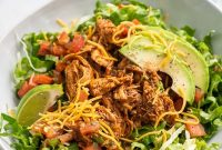 Slow Cooker Chicken Taco Salad Recipe for Busy Weeknights