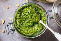 Creamy Vegan Basil Pesto Recipe for Pasta, Sandwiches & Dips