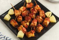Crispy Air Fryer Bacon-Wrapped Pineapple Bites