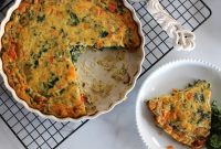Crustless Vegetable Quiche Recipe: Savory Egg Bake Without Crust