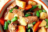 Slow Cooker Beef Stew That Melts in Your Mouth