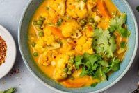 Instant Pot Cauliflower Coconut Curry Recipe for Quick Dinners
