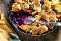 Blueberry Peach Pandowdy: Classic Old-Fashioned Fruit Dessert