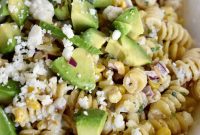 Mexican Elote Pasta Salad: Creamy Street Corn Pasta Recipe