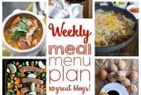 7-Day Meal Plan: Week 65 Recipes & Grocery List