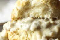 Southern Buttermilk Biscuits with Creamy Sausage Gravy