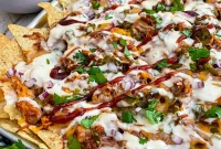 Sheet Pan BBQ Chicken Nachos for Crowd-Friendly Game Night
