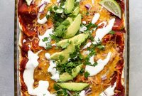 Sweet Potato Enchilada Casserole Recipe — Layered Comfort Bake