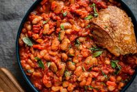 Tuscan-Style Slow-Simmered Beans with Garlic and Herbs