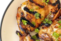 Honey-Lime Grilled Chicken with Sweet Citrus Glaze