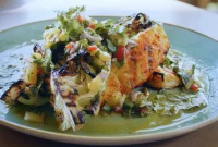 Grilled Hispy Cabbage with Charred Pineapple Salsa | Napoleon Grills