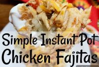 Keto Low-Carb Instant Pot Chicken Fajitas