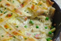 One-Pan Skillet Chicken Pot Pie Recipe for Quick Comfort