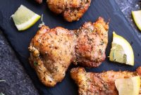 Juicy Smoked Chicken Thighs with Crispy Skin Recipe