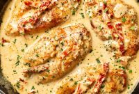 Creamy Cajun Chicken Recipe with Garlic Parmesan Sauce