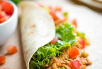 Cheesy BBQ Chicken Wrap Recipe for Weeknight Dinners