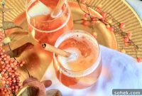 Fall Fizz Cocktail: Apple Cider, Fireball & Bourbon Mix