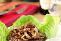 Gorgonzola and Mozzarella Stuffed Cheeseburger Recipe