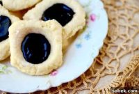 Earl Grey Chocolate Thumbprint Cookies — Perfect for Shipping