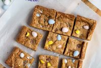 Mini Egg Cookie Bars Recipe — Chewy Springtime Treat