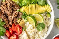 Whole30 Paleo Beef Burrito Bowl: Low-Carb Dinner Recipe