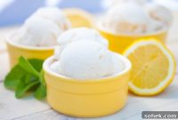 Creamy Vegan Lemon Ice Cream Recipe for Homemade Refreshment