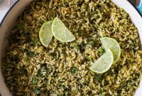 Authentic Mexican Green Rice (Arroz Verde) Recipe