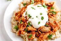 Slow-Cooker Salsa Chicken with 3 Ingredients: Tender Crockpot Recipe