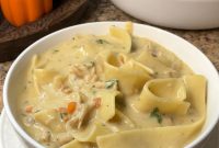 Creamy Chicken and Noodles Recipe: Comforting One-Pot Meal