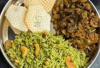 Coriander (Kothamalli) Rice Recipe — No Onion, No Garlic