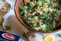 Lemon Arugula Pasta Salad Recipe for Bright Summer Meals