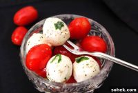 Classic Caprese Salad Recipe with Fresh Mozzarella & Basil