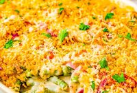 Classic Green Bean Casserole Recipe for Holiday Dinner