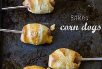 Crispy Baked Corn Dogs Recipe with Homemade Batter