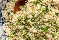 Cilantro Lime Rice Recipe — Flavorful Mexican-Style Side Dish