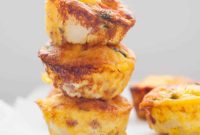 Cheesy Vegetable Egg Frittata Muffins for Meal Prep