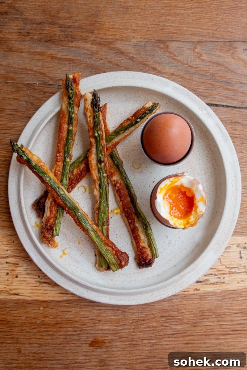Asparagus Soldiers and Soft-Boiled Dippy Eggs: A Simple Brunch Recipe 2 Asparagus Soldiers, Dippy Eggs - Georgie Mullen