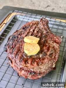 Roasted Garlic Parmesan Ribeye Steak Recipe 2 garlic parmesan