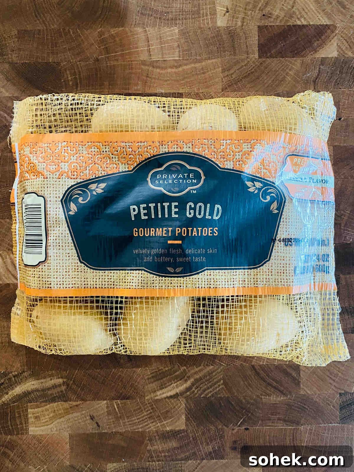 Crispy Air Fryer Diced Potatoes Recipe 3 bag of Safeway private selection petite gold potatoes