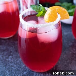 Cranberry Mint Julep Cocktail Recipe for Holiday Gatherings 10 Cranberry julep featured image
