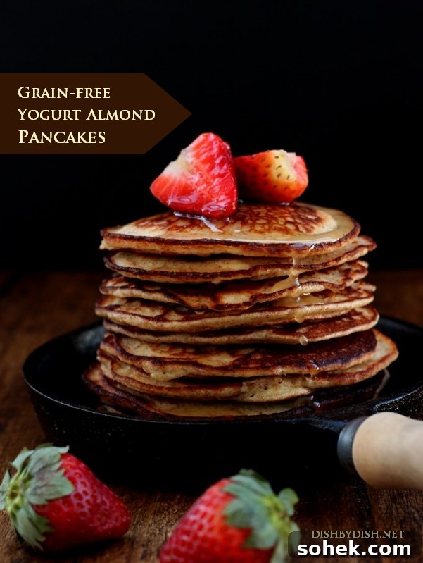 Grain-Free Yogurt and Almond Pancakes Recipe 85 Grain-free Yogurt Almond Pancakes