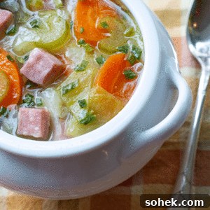 Ham and Cabbage Soup