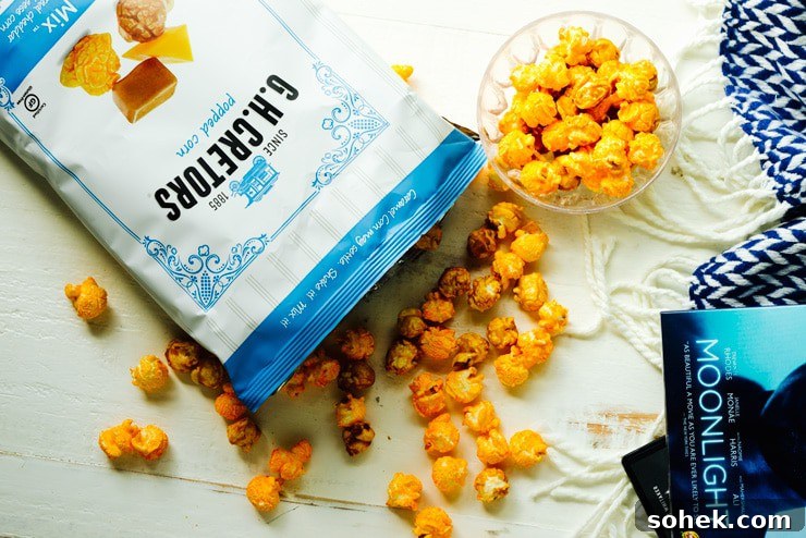 G.H. Cretors Chicago Mix Popcorn G.H. Cretors Chicago Mix Popcorn in bowl
