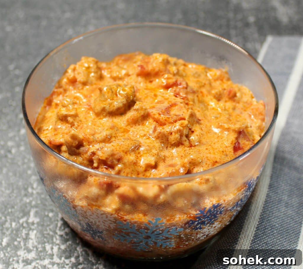 Crockpot Sausage Bacon Dip1