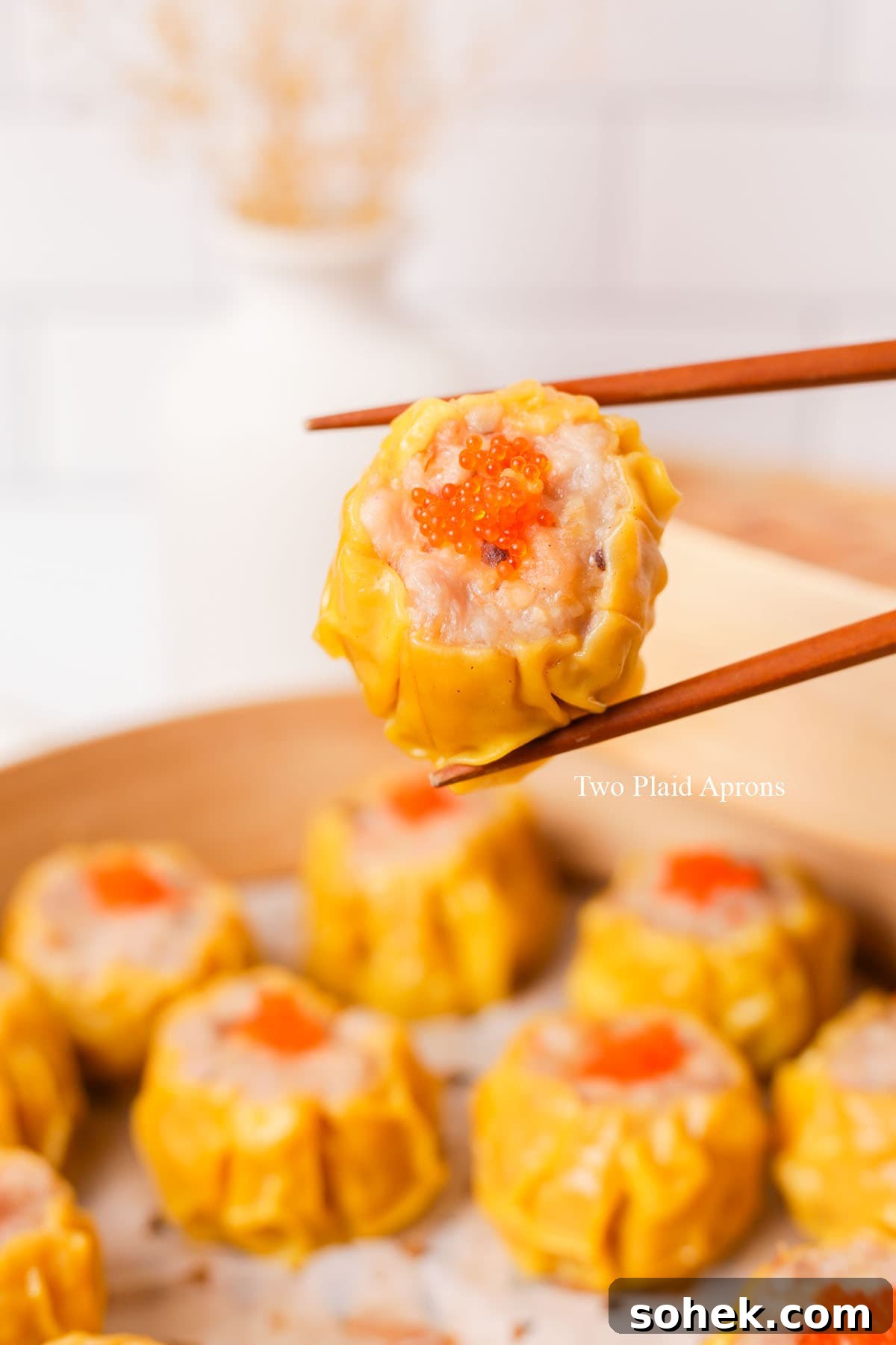 Cantonese Shumai (Siu Mai): Classic Pork Dumplings Recipe 2 Cantonese shumai