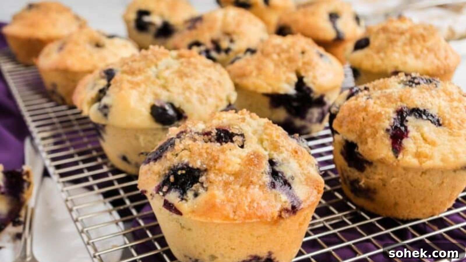 Old-fashioned Blueberry Muffins