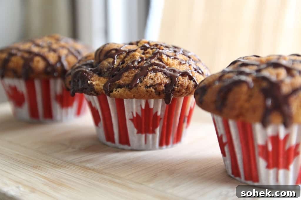 Moose Tracks Peanut Butter Cup Muffins Recipe 2 Moose Tracks Muffins (Peanut Butter Cup Muffins)
