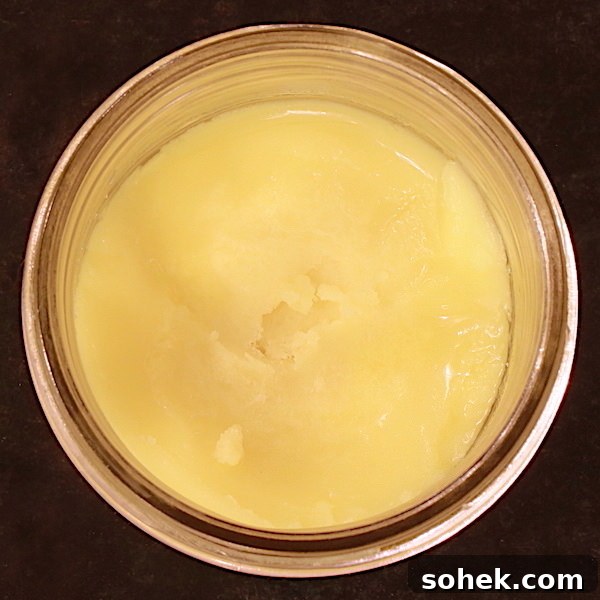 Vegan Niter Kibbeh Recipe: Ethiopian Spiced Butter Alternative 4 Vegan Niter Kibbeh (Ethiopian spiced butter) close-up