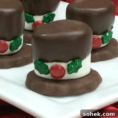 Snowman Hat Cookies feature